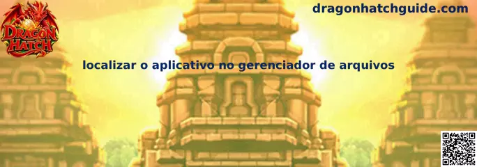 Localizar aplicativo no gerenciador de arquivos