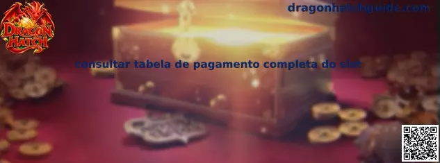 Tabela de pagamento Dragon Hatch